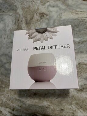 Doterra Two-Tone Pink and Cream Petal Diffuser
